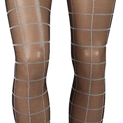 HUE 254130 Womens Fashion Sheer Control Top Tights Size 1